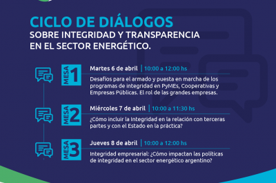 Ciclo de Diálogos sobre Integridad y Transparencia en el Sector Energético
